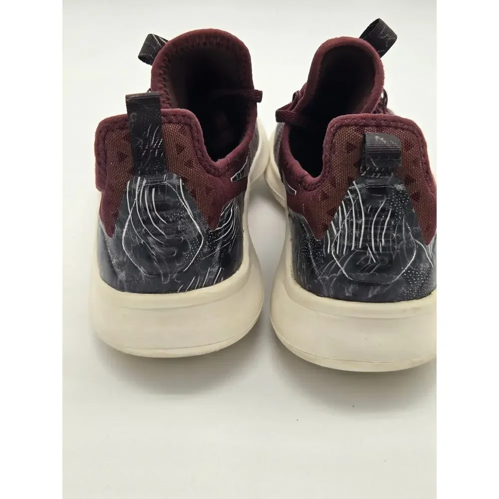 Nike Free TR 8 Print Burgundy Sail Training Shoes Womens 9 AH0709-600